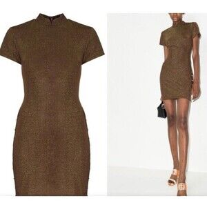 De La Vali Fiesta lurex mini dress Size 14